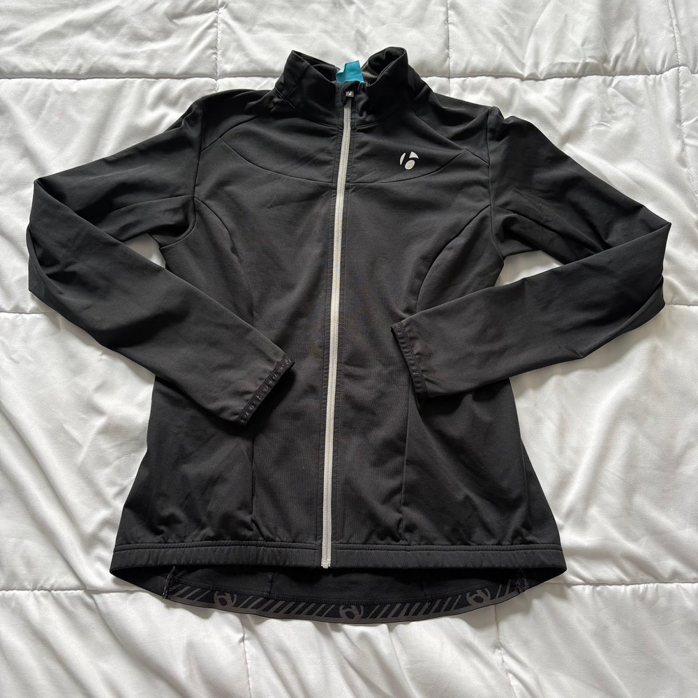 Bontrager RXL WSD Thermal LS Cycling Jersey Jacket Black Full Zip Womens Large